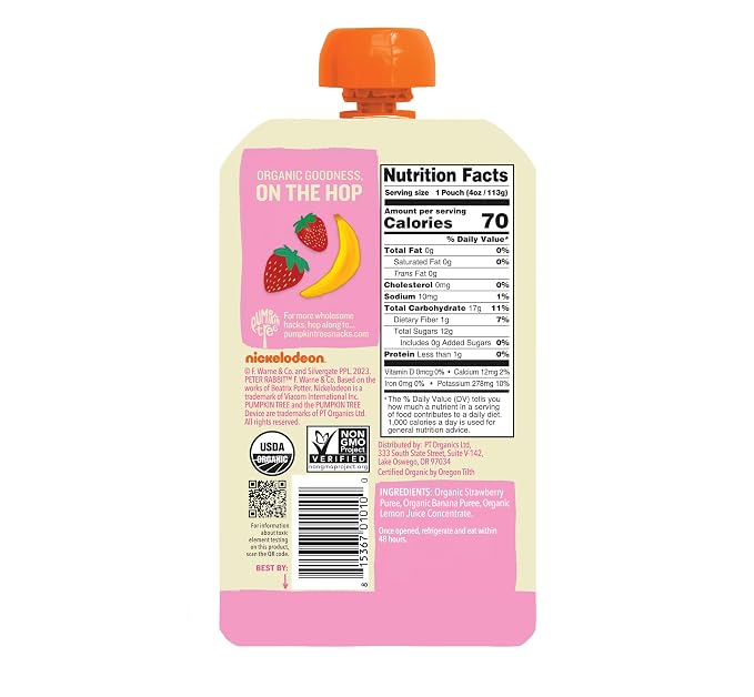 Peter Rabbit Organics Fruit Flavors Variety Pack - Image 2