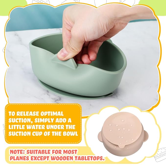 Nuogo 6 Pcs Stainless Steel Baby Bowls - Image 4
