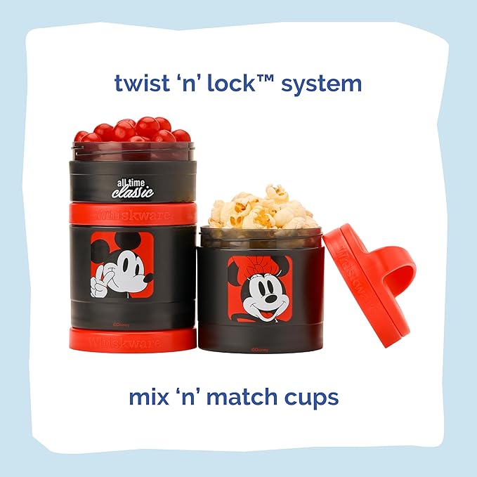 Whiskware Disney Mickey Mouse and Friends Stackable Snack Containers - Image 3