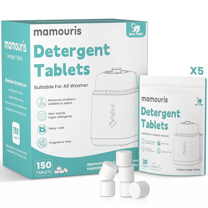 150PCS Official Detergent Cleaning Tablets: by Mamouris