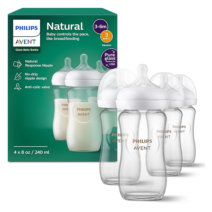 Philips Avent Natural Glass Baby Bottles by PhilipsAvent