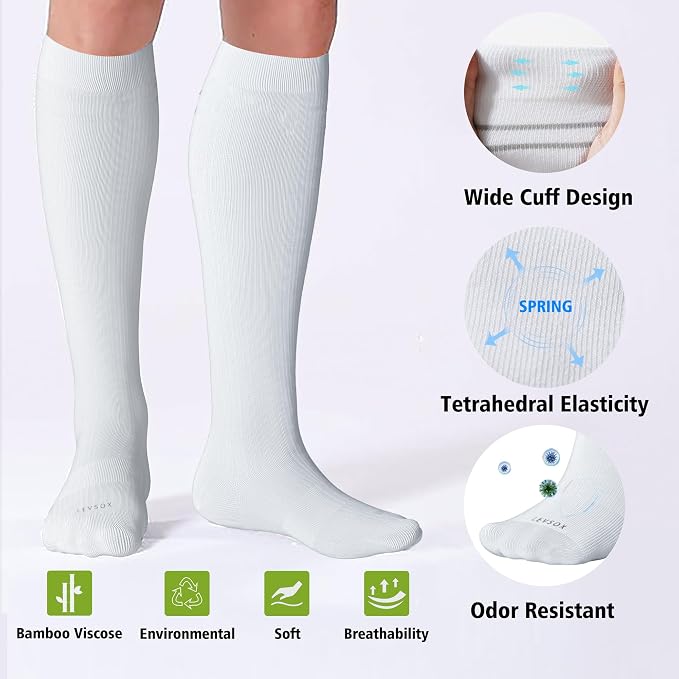 LEVSOX Viscose Made from Bamboo Compression Socks - Image 3