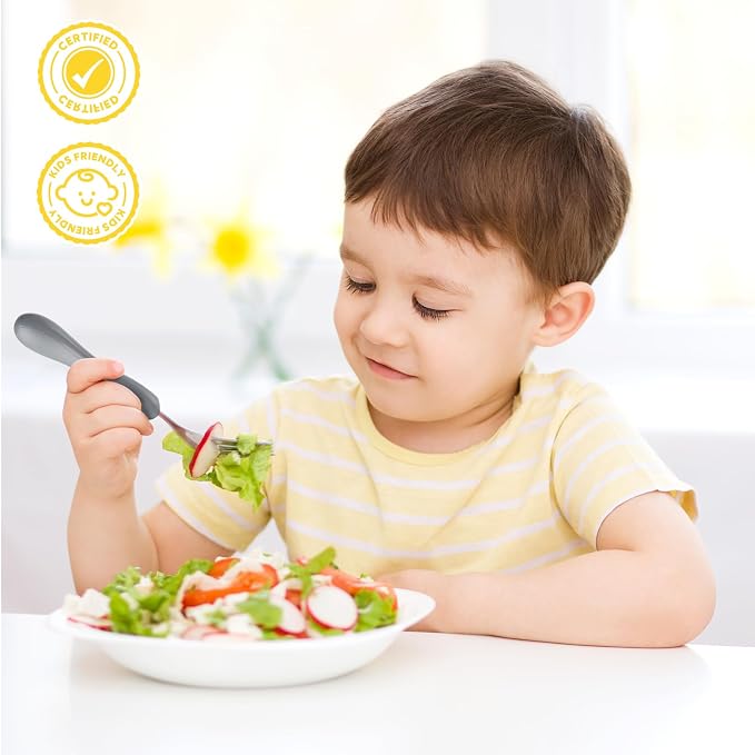 Lehoo Castle 6 Pieces Toddler Utensils, Kids Silverware - Image 6