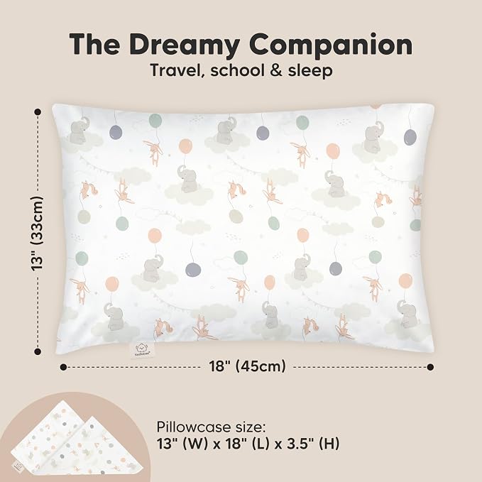 Toddler Pillow with Pillowcase - Image 3