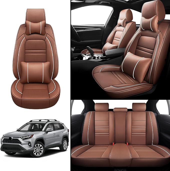 Car Seat Covers for Toyota Tacoma 2007-2025 | 5-Seats Seat Covers, Waterproof - Image 2
