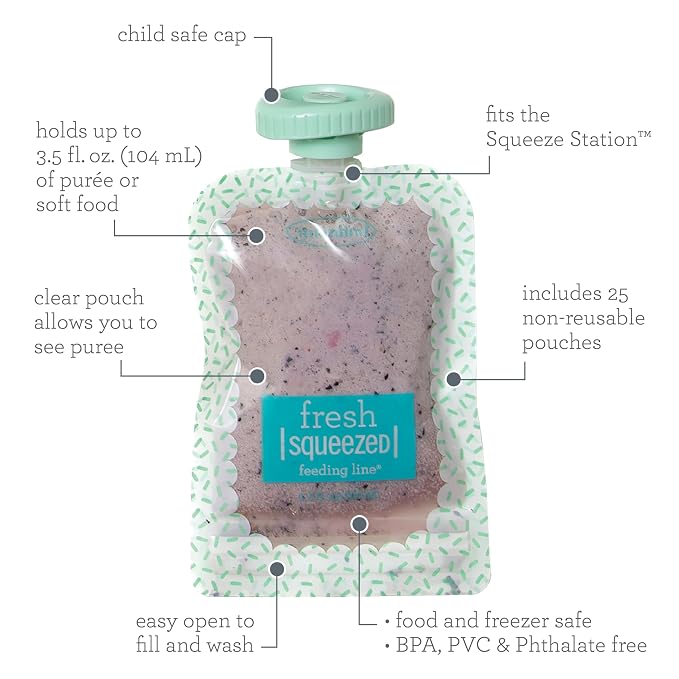 Infantino Reusable Squeeze Pouches - Image 4