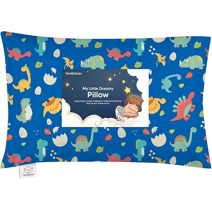 Toddler Pillow with Pillowcase by KeaBabies
