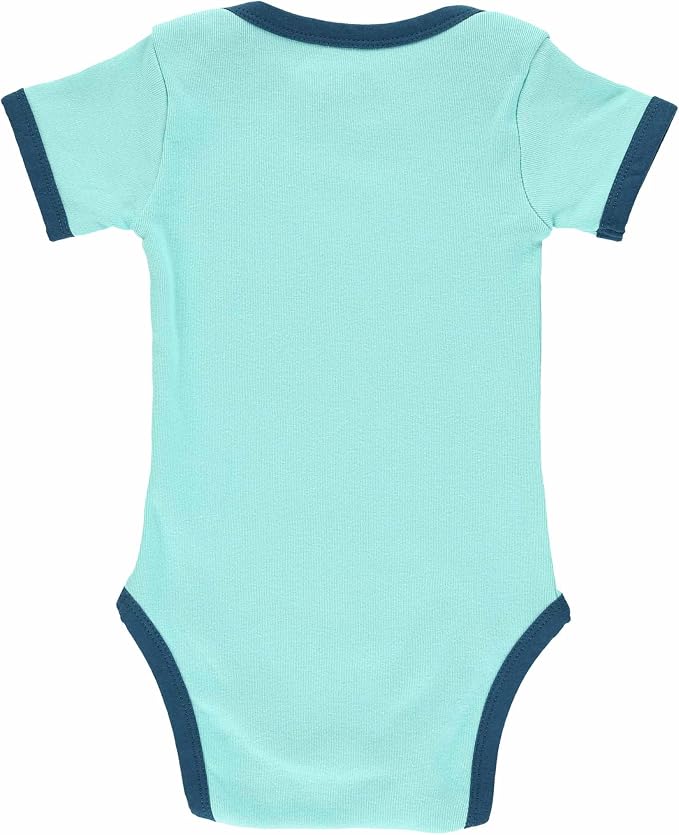 Lazy One Cute Unisex Baby Bodysuit, Cute Animal Designs, 6-18 Months - Image 2