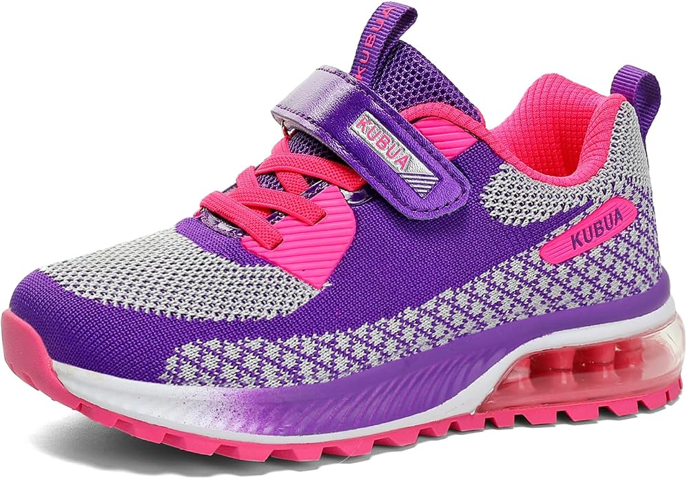 KUBUA Kids Sneakers for Boys Girls Running Tennis Shoes Lightweight Breathable - Image 3