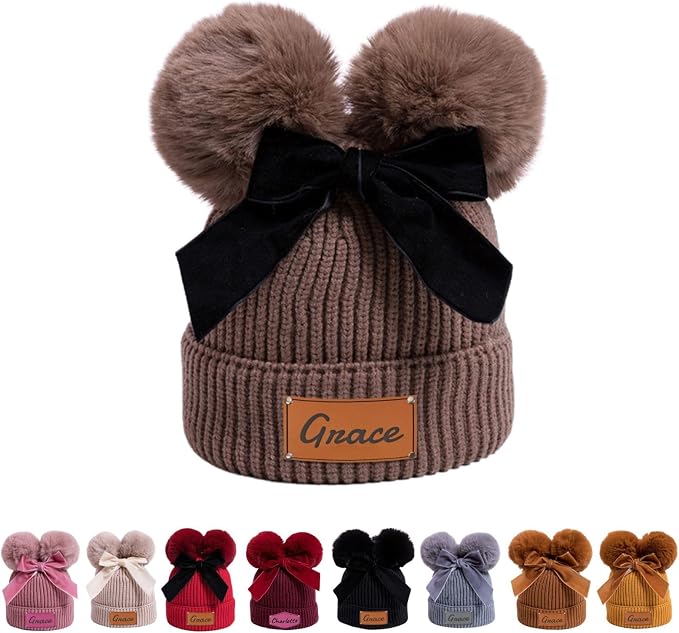 Personalized Toddler Beanie Hat by Duckbe