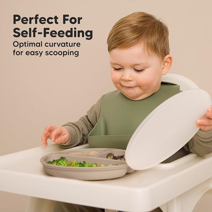 KeaBabies Suction Plates with Lids - Image 4