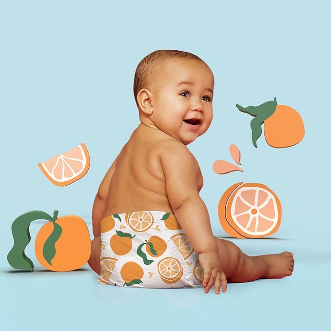 Hello Bello Premium Diapers Size 5 Main Squeeze Designs, 18ct Jumbo Pack - Image 4
