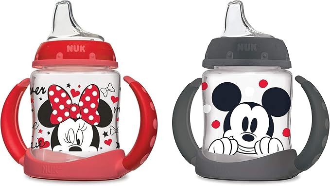 NUK Learner 5 ounce Sippy Cup, Disney Pack of 2 - Image 6