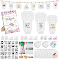 162Pcs Baby Shower Game Decorations Kit by Pydeeirom