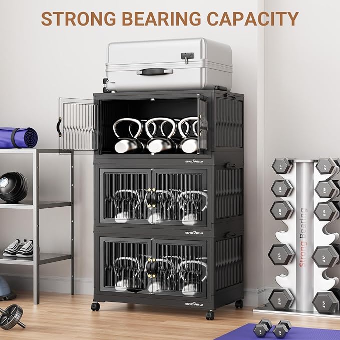 BROVIEW 320Qt Stackable Storage Bins - Image 8