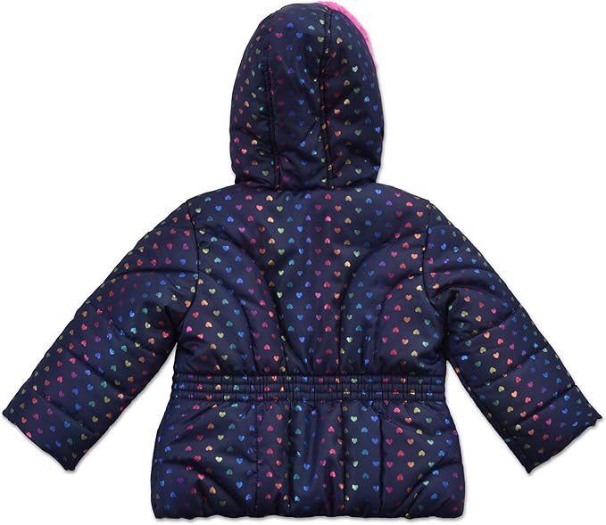 Arctic Quest Little Girls Bib Snow Pants and Ski Jacket Water-Resistant Snowsuit - Image 5