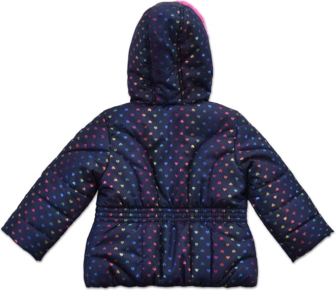 Arctic Quest Little Girls Bib Snow Pants and Ski Jacket Water-Resistant Snowsuit - Image 5