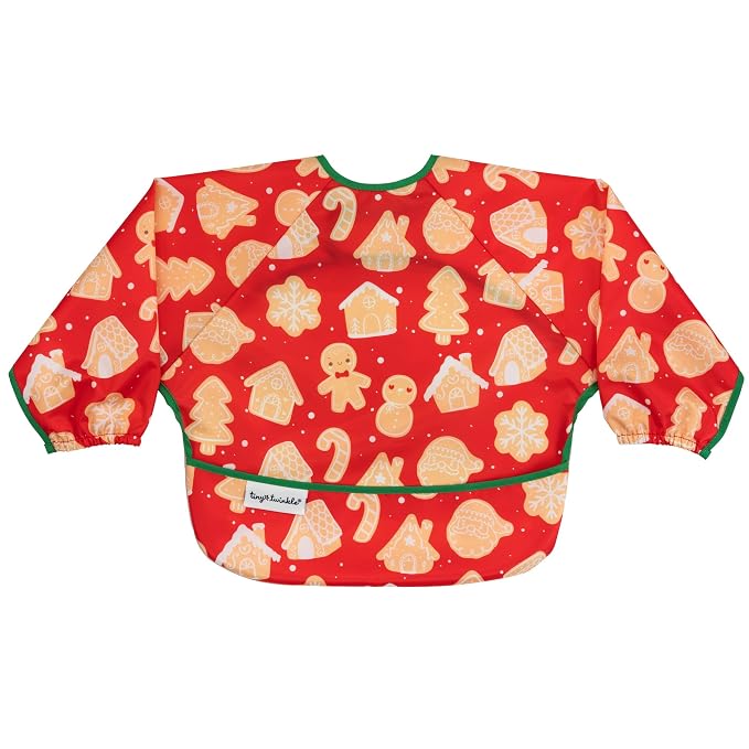 Tiny Twinkle Long Sleeve Bib for Babies & Toddlers – Waterproof Smock Bib for by TinyTwinkle