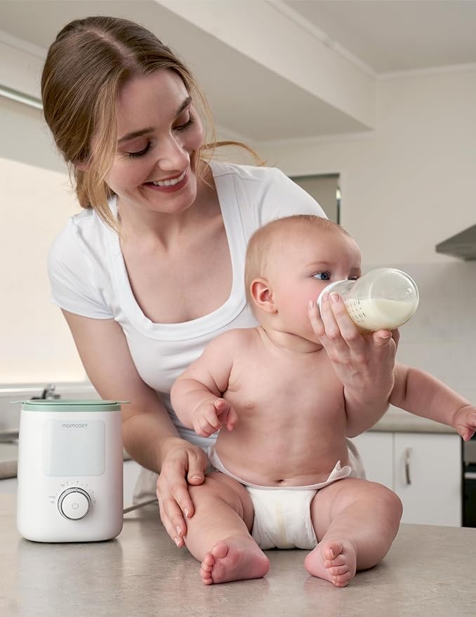 Momcozy Retain Nutrients Bottle Warmer, 9-in-1 Baby Bottle Warmer - Image 9