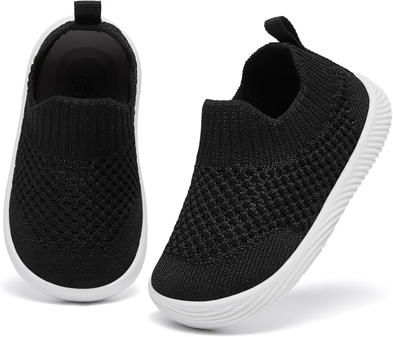 MORENDL Baby Toddler Walking Socks Non-Slip Breathable Unisex Casual Sneakers - Image 2
