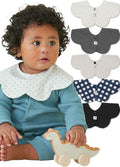 Konny Baby Bibs Set, 360 ​​° Rotate, Soft and Absorbent Bandana Drooling by Konny