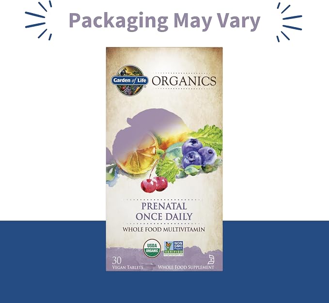 Garden of Life Organics Prenatal Vitamin: Folate - Image 2