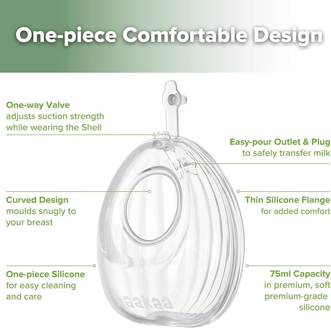 haakaa Wearable Silicone Breast Pump - Image 5