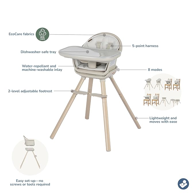 Maxi-Cosi Moa 8-in-1 High Chairs - Image 3