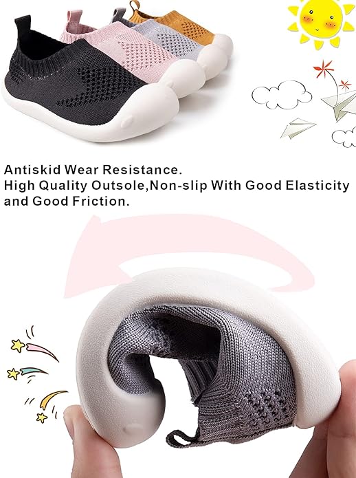 Baby First-Walking Shoes 1-4 Years Kid Shoes Trainers Toddler Infant Boys Girls - Image 3