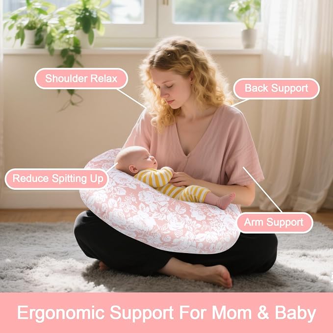 Baby Nursing Pillow for Breastfeeding, Adjustable Breast Feeding Pillow for - Image 3
