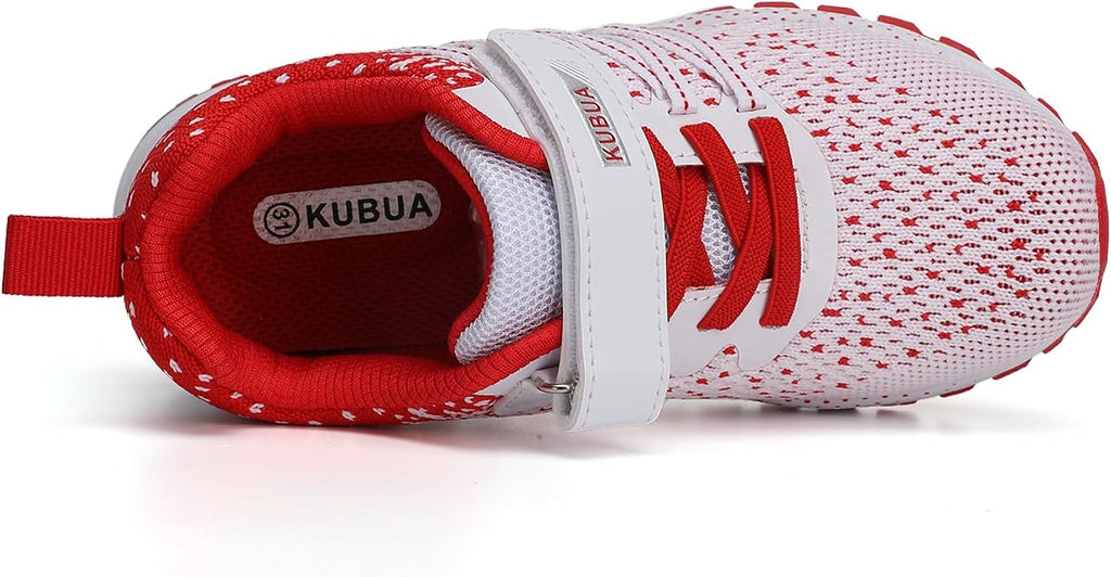 KUBUA Kids Sneakers for Boys Girls Running Tennis Shoes Lightweight Breathable - Image 3