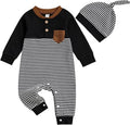 Kuriozud Newborn Infant Unisex Baby Boy Girl Clothes Button Romper Jumpsuit by Kuriozud