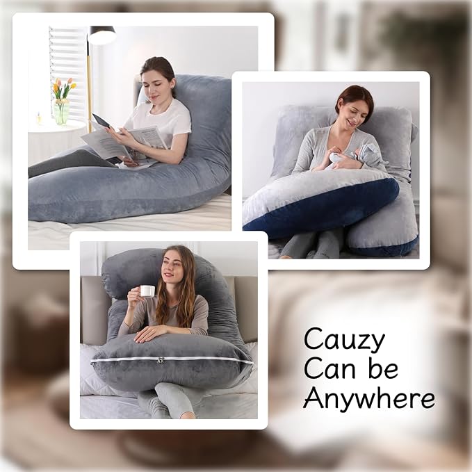 Pregnancy Pillow, Full Body Maternity Pillow 57 inch, - Image 7