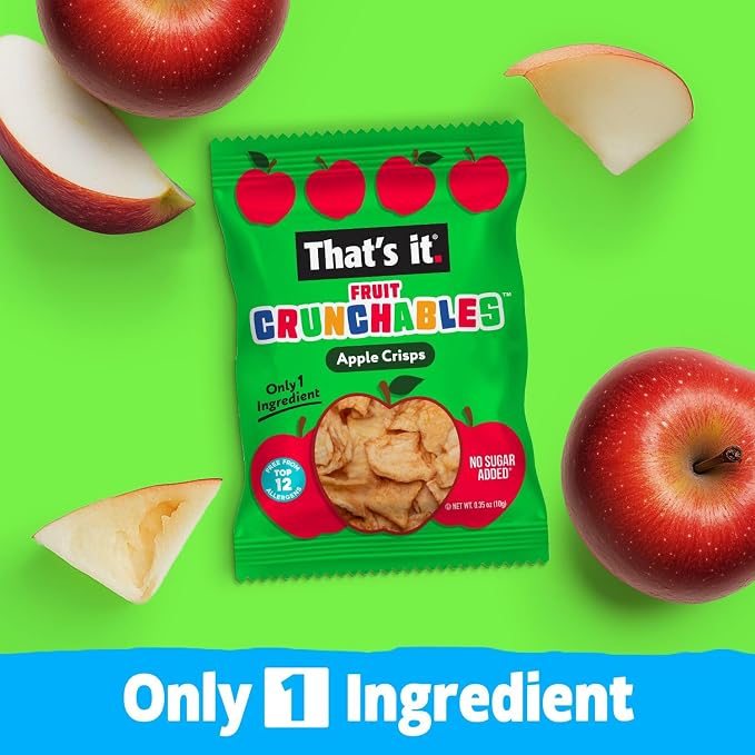 That's it. Fruit Crunchables Apple Crisps healthy snacks - Image 5