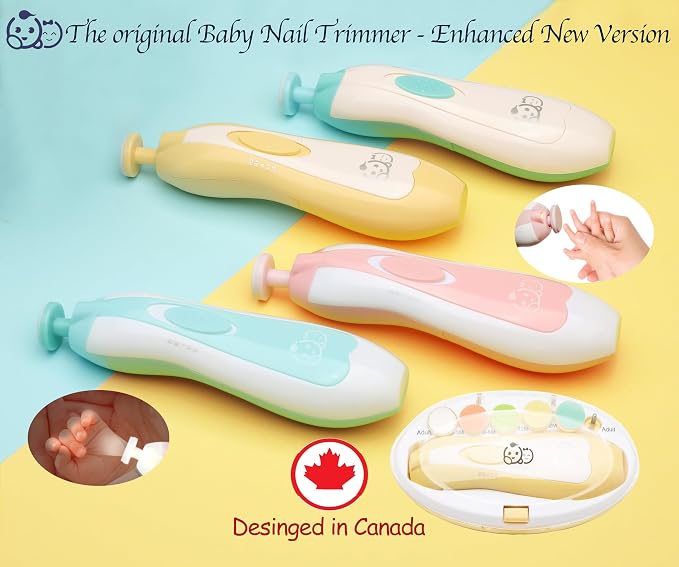 Baby Nail Trimmer 21 in 1, Usage Labeled Case & 13 Extra Replacement Tools - Image 5