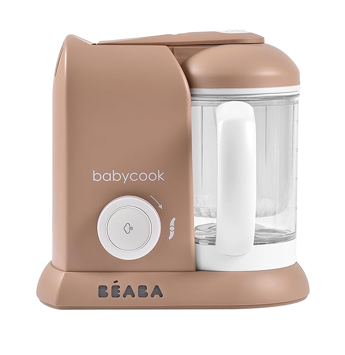 BEABA Babycook Solo 4 in 1 Baby Food Maker, Puree Steamer and Blender by BEABAUSA