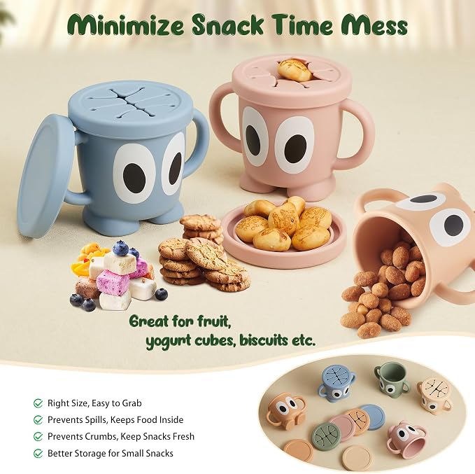 Silicone Snack Cups Food Container - Image 5