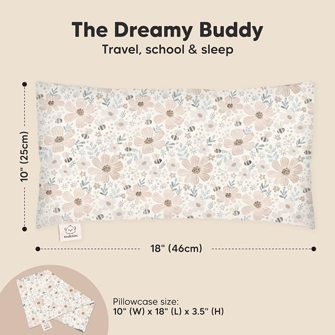Toddler Pillow with Pillowcase - Image 3
