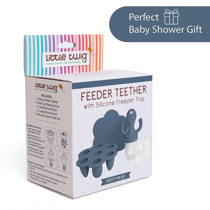 Little Twig Baby Fruit Feeder Pacifier Teether | Food Freezer Tray - Image 9