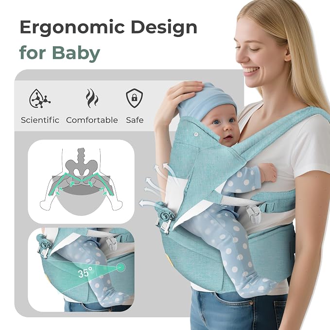 FRUITEAM 6-in-1 Baby Carrier - Image 2