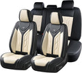 Coverado Seat Covers, Car Seat Covers Full Set, Leather Seat Covers by COVERADOAUTO