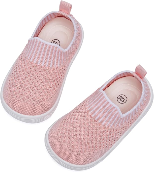 MORENDL Baby Toddler Walking Socks Non-Slip Breathable Unisex Casual Sneakers - Image 3