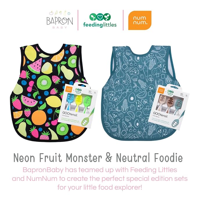BapronBaby Neutral Foodie Bapron - Image 9