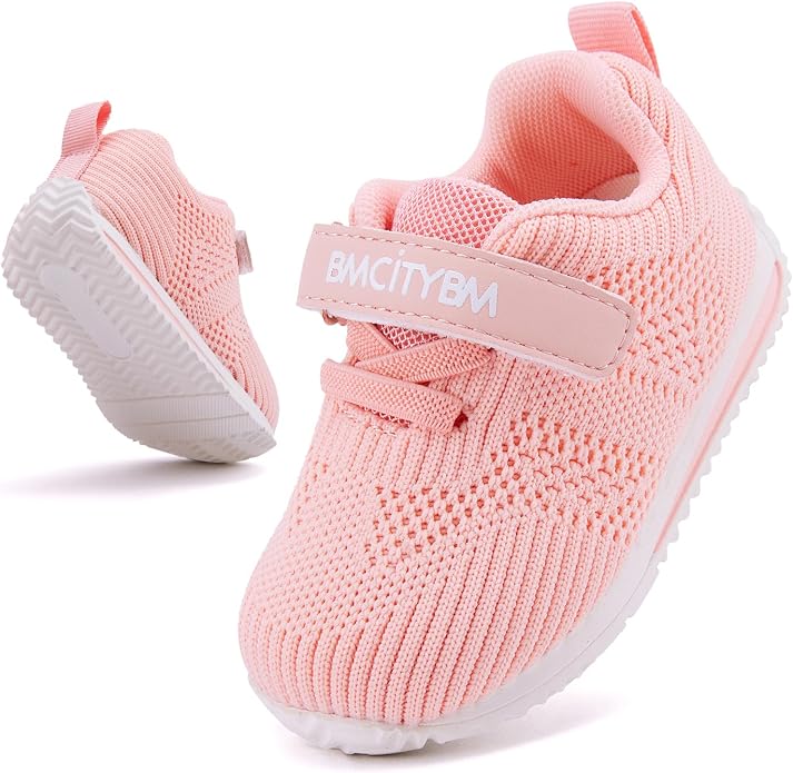 BMCiTYBM Baby Boy Girl Shoes Breathable Mesh Walking Shoes Lightweight Non-Slip - Image 3