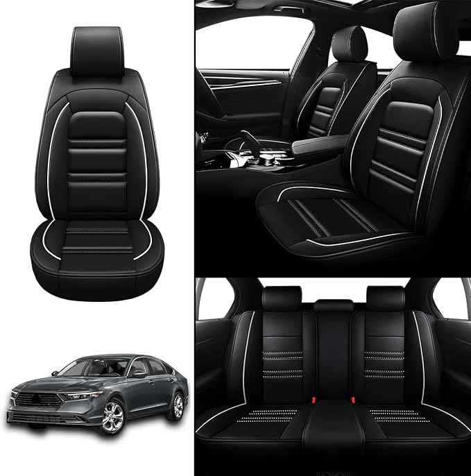 Seat Covers for Honda Accord 2003-2025 | 5-Seats Leather Seat Covers - Image 2