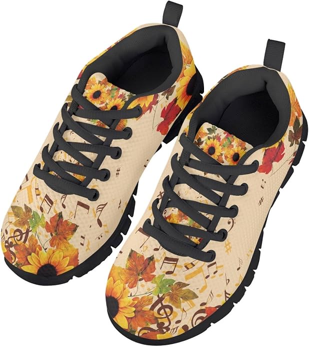 MARSVOVO First Shoes for Walking Boy Girl Athletic Lightweight Flexible Lace-up - Image 3
