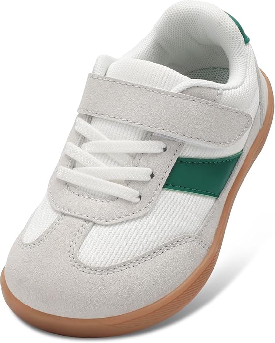 Toddler Wide Toe Box Shoes Zero Drop Minimalist Sneakers by Unknown