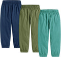 Toddler Boys Pants 3 Pack Soft Cotton Long Bloomers Kids Summer Fall Boy Casual by WATOCHE