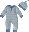 Kuriozud Newborn Infant Unisex Baby Boy Girl Clothes Button Romper Jumpsuit by Kuriozud