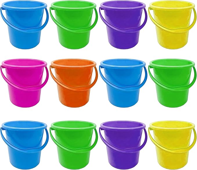Podzly 12 Pack Beach Pails Sand Buckets - Image 4